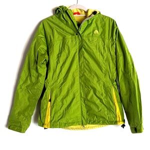 Nike ACG Lime Green Women’s FitStorm Outer Layer 3 Hooded Jacket Coat